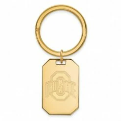 Discount - Ohio State Buckeyes Sterling Silver Gold Plated Key Chain