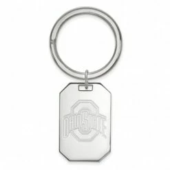 Discount - Ohio State Buckeyes Sterling Silver Key Chain