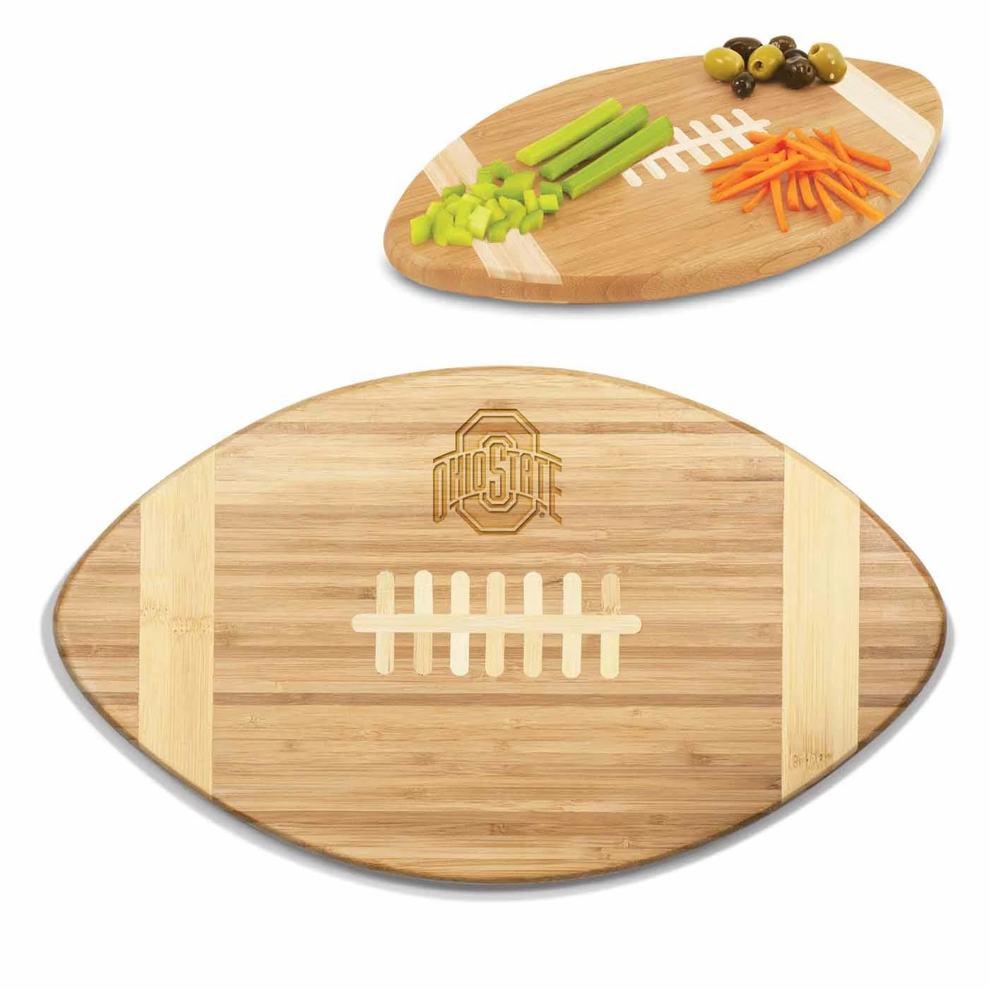 Discount - Ohio State Buckeyes Touchdown Cutting Board 2 Discount - Ohio State Buckeyes Touchdown Cutting Board - Image 2