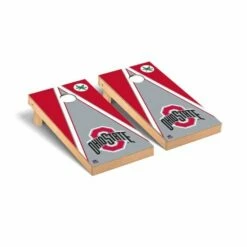 Discount - Ohio State Buckeyes Triangle Cornhole Game Set