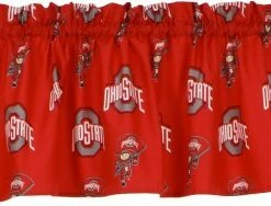 Discount - Ohio State Buckeyes Window Valance