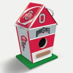 Discount - Ohio State Buckeyes Wood Birdhouse