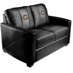 Discount - Ohio State Buckeyes XZipit Silver Loveseat with Brutus Logo