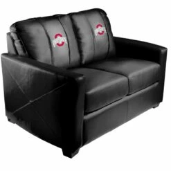 Discount - Ohio State Buckeyes XZipit Silver Loveseat